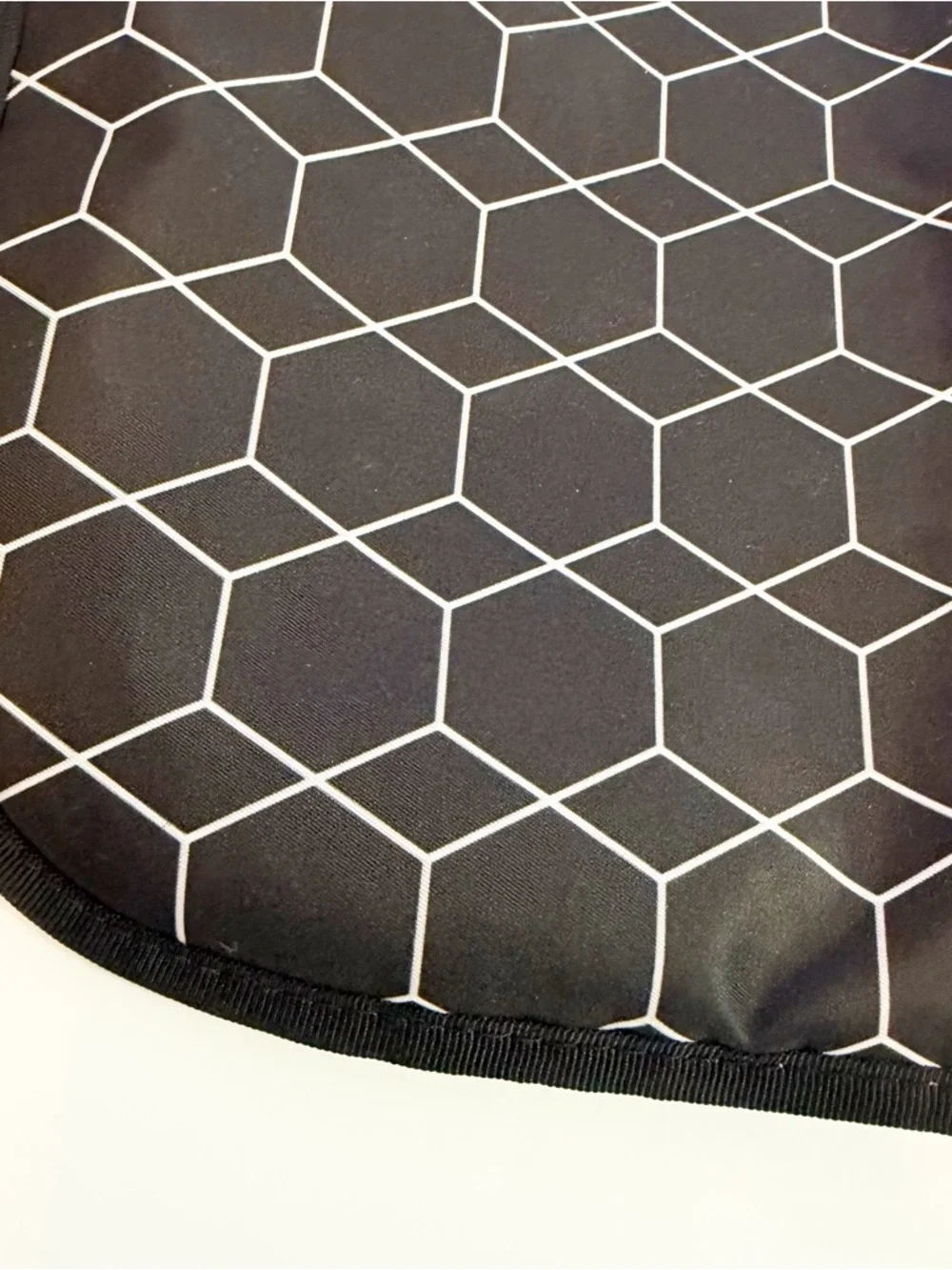 JuJuBe BFF Baby Diaper Bag Brown Geometric Design Tote Changing Mat Travel